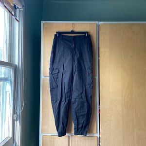 AEO black utility pants